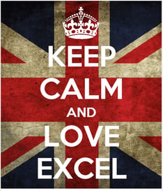 Keep Calm and Love Excel