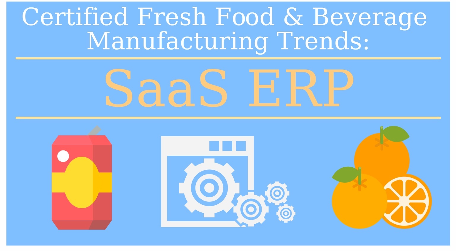Fresh Food and Beverage Manufacturing Trends SaaS ERP