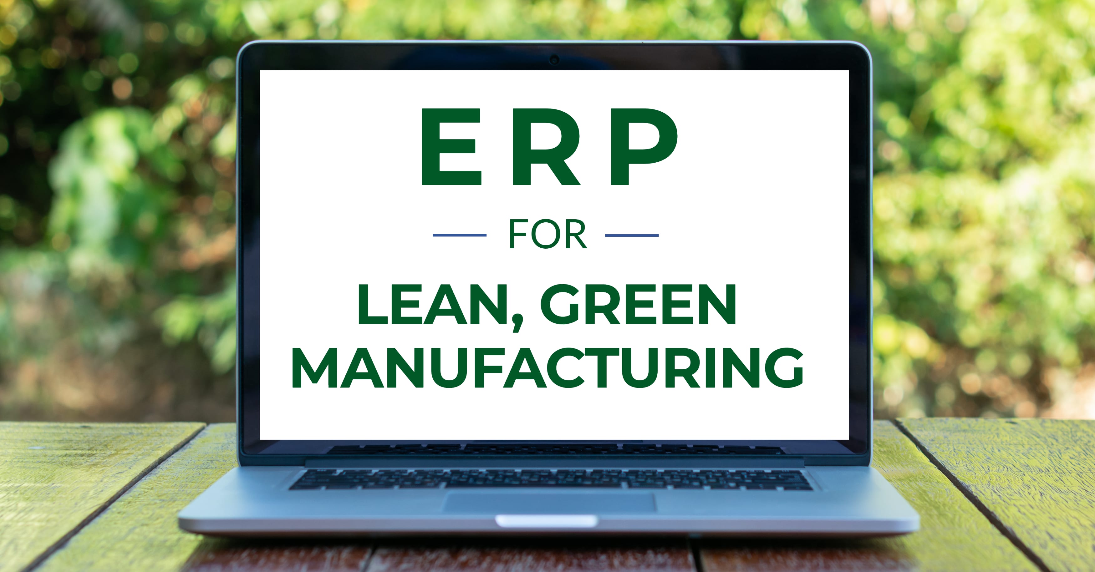 a Lean, Green Manufacturing Machine