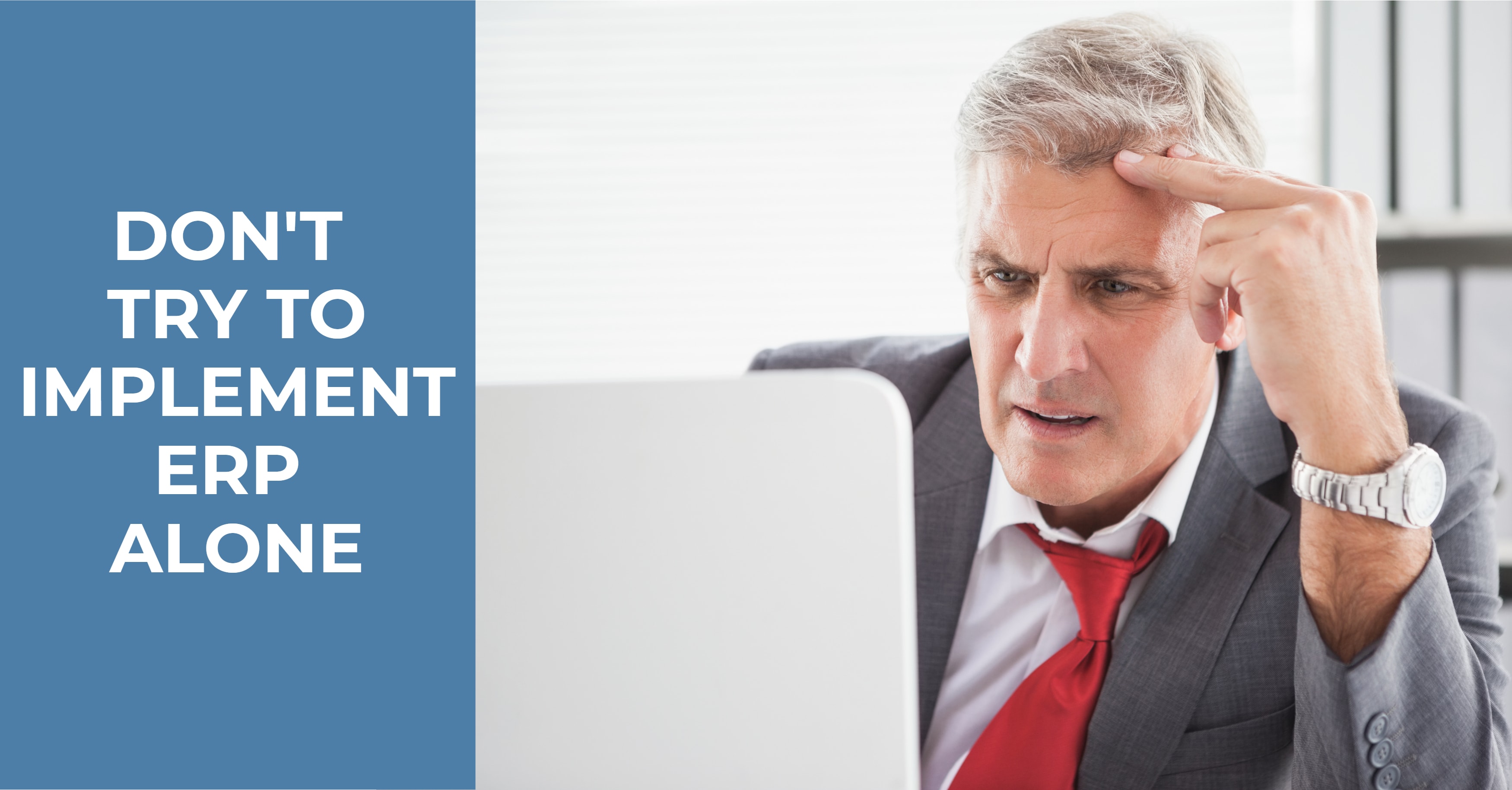 Don t Try To Implement ERP Alone