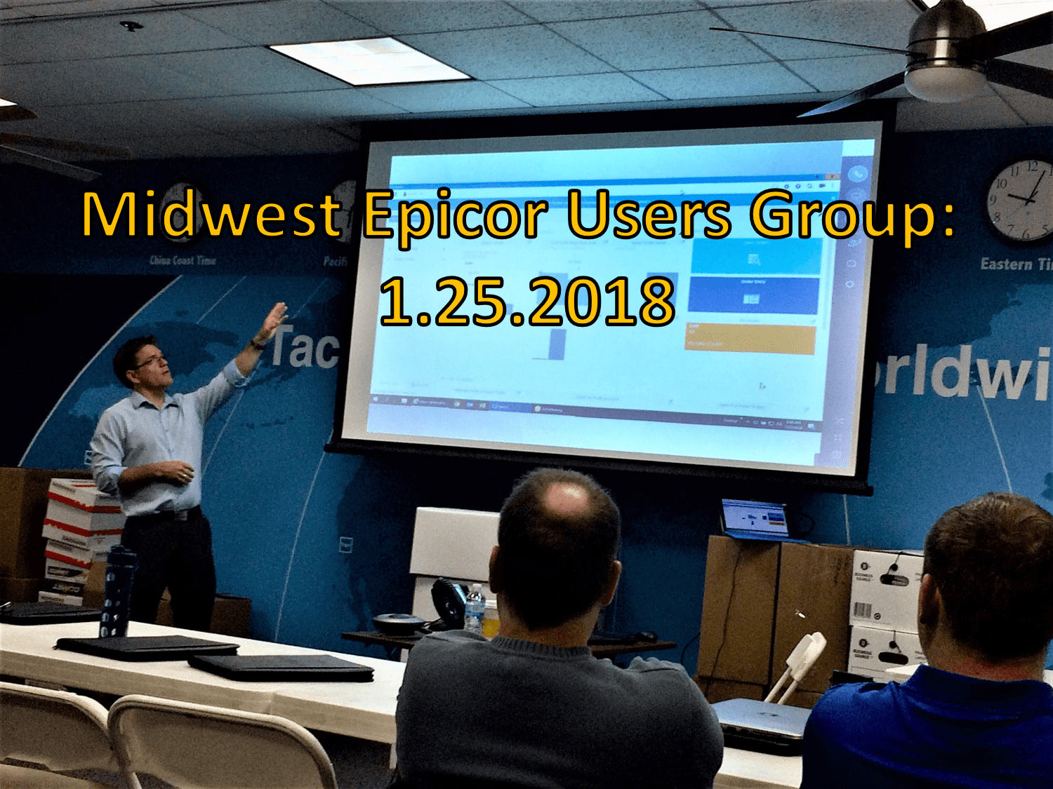 Midwest Epicor Users Group Meeting 1.25.18