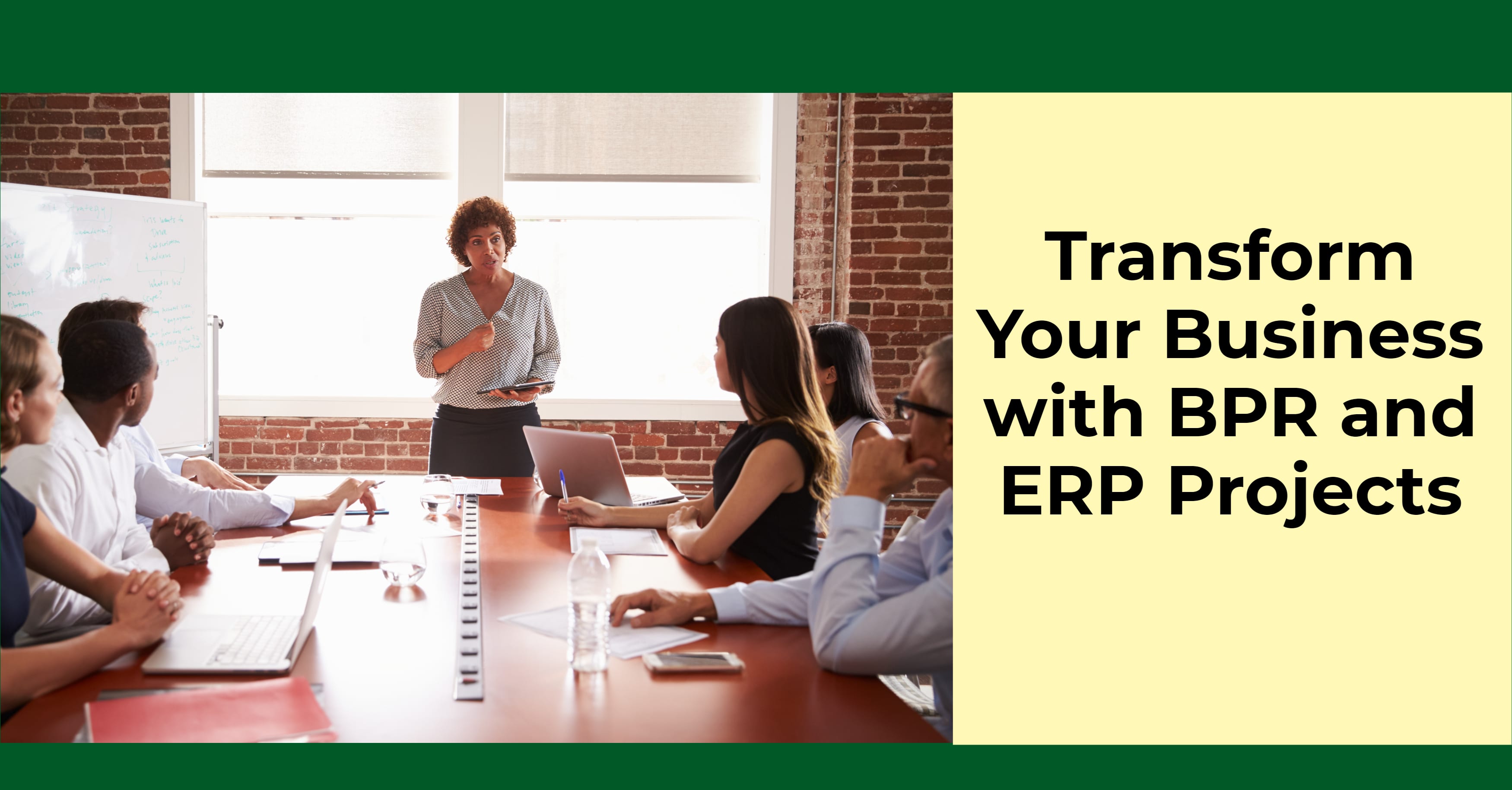 Transform Your Business with BPR and ERP Projects